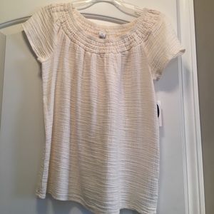 NWT Old Navy off the shoulder shirt